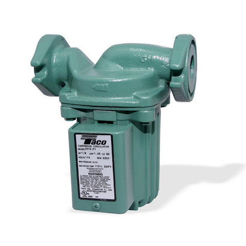 Taco 0014-F1 Circulator Pump, 1/8 HP, 115V