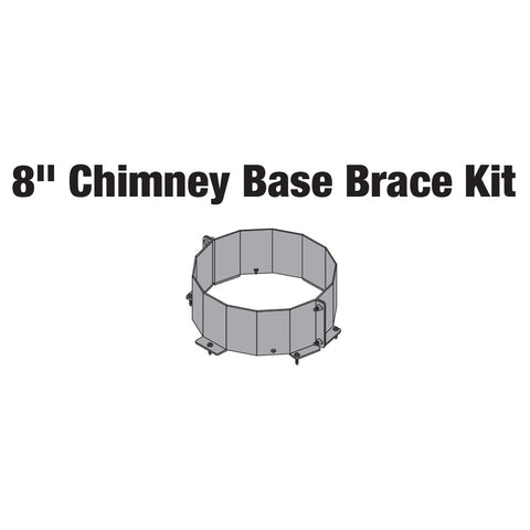 8" Chimney Base Bracket Kit