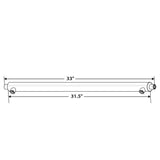 Water-to-Water Heat Exchanger 33", 3/4" FIP Side Arm (Fittings Sold Separately)