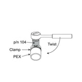 CLAMP CRIMP REMOVAL TOOL