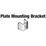 BRKT,MNT,PLATE EXCHANGR,12GA,BLK,30 OR <