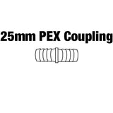 25 mm PEX Coupling
