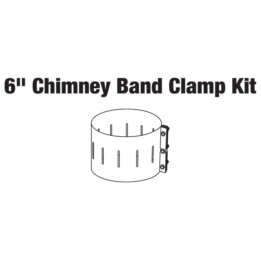 Central Boiler Kit, 6'' Chimney Band Clamp