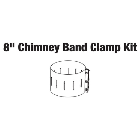 8'' Chimney Band Clamp for Central Boiler Double Wall Pipe