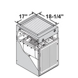 KIT, Air Handler Cabinet,FRONT WATER,185-220K 