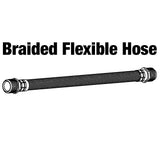 Braided Flexible Hose 3/4" x 24"