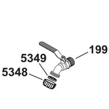 HOSE BIB, 3/4''