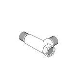 TEE,BRASS,3/4''MALE X 3/4'' FEM X 3/4''MALE