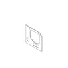 GASKET,BC MNT,WHT,1/4X7.8X7.3,M250/255P