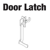 WELD,DOOR LATCH,TERRA BRN,M175TB