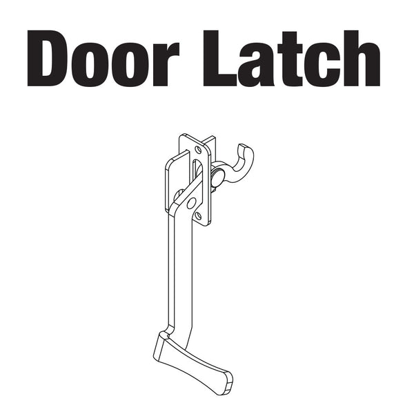 Central Boiler Weld, Door Latch, B.Grn Txt, M250Gn/255Gn | Wood Furnace  World