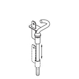 KIT,STEEL DOOR LOCK,CL7260/PB