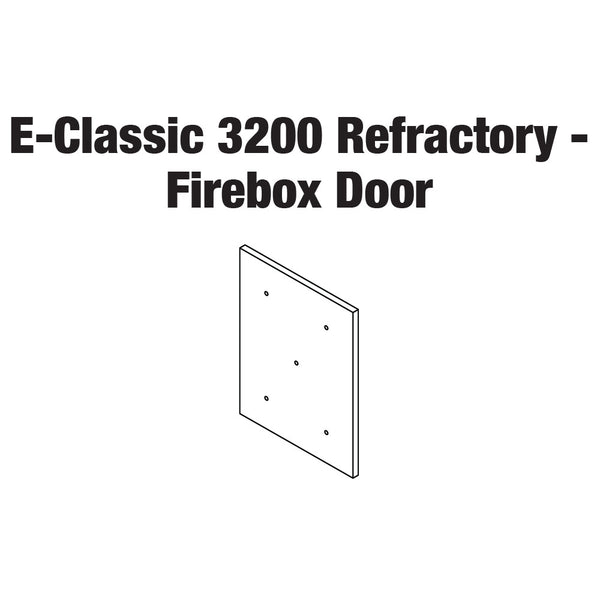 Central Boiler Refractory Firebox Door E-Classic 3200 | Wood Furnace World