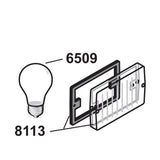 KIT,LIGHT LENS W/GASKET,CL(E),ECL(E)