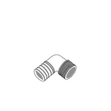 PEX 90 Degree Adapter Elbow 1" to 3/4" MPT Threaded Pipe (Pack of 10)