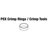 PEX CRIMP RING, 1/2''
