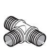PEX TEE, 1/2''