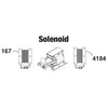 SOLENOID, STEEL DOOR UNIT W/ SIDE DRAFT