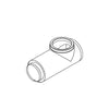 CHIMNEY TEE W/ ROPE RINGS KIT,CL40/50/60