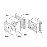 SPACE HEATER FAN MOTOR, 220K