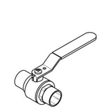 BRASS BALL VALVE, 3/4'' C
