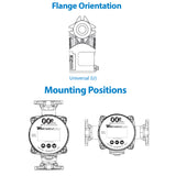 Taco VT2218 Viridian 00e High-Efficiency Pump, Universal Flange & Temp Sensors